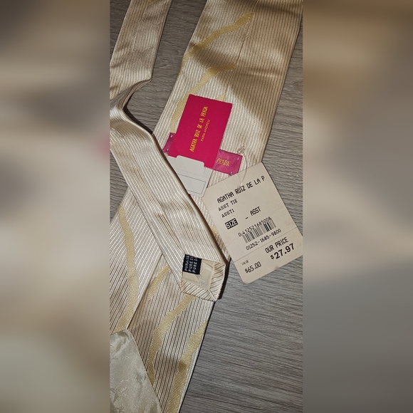 Men's Neck Tie Agatha Ruiz De La Prada NWT - Picture 4 of 5